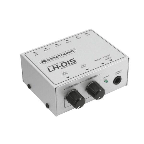 [RESTSALG] OMNITRONIC LH-015 2-Channel Mic/Line Mixer