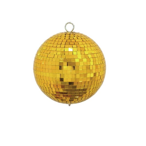 EUROLITE Mirror ball - Spejlkugle 15cm gold