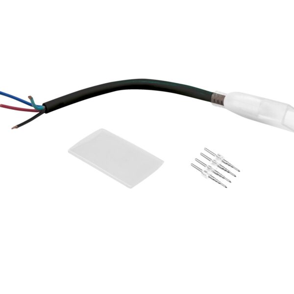 EUROLITE LED Neon Flex 230V Slim RGB Connection Cord with open wires