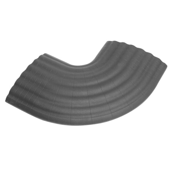 Defender OFFICE C GREY 90° Curve grey for 85160 Cable Duct 4-channel