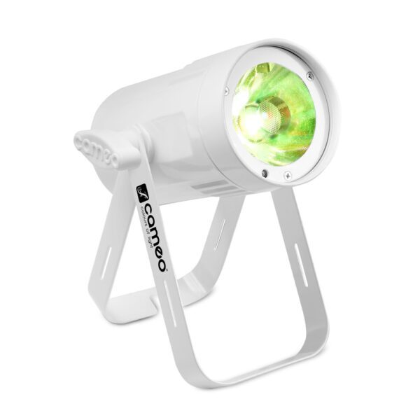 Cameo Q-SPOT 15 RGBW WH Compact Spot Light With 15W RGBW LED In White Housing