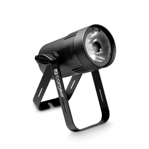 Cameo Q-SPOT 15 W Compact Spot Light with 15 W Warm White LED in Black Housing