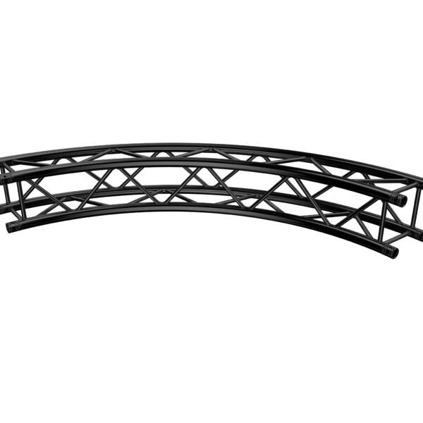 Global Truss F34 circle piece for Ø 3,0m 90° stage black