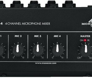 MONACOR MMX-4 Mikrofonmixer