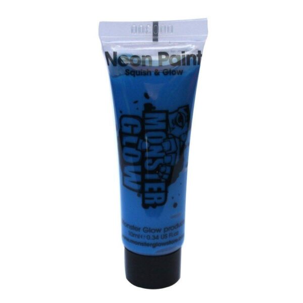 UV-maling til ansigt/krop, blå, 12 ml