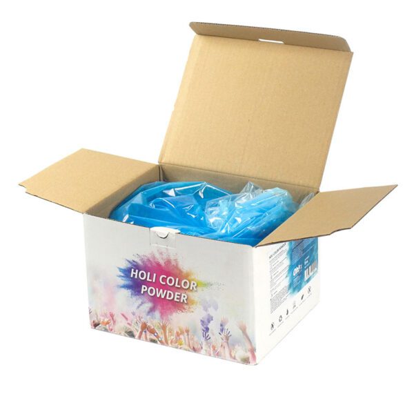 OhFX Holi kasse med farvepulver, blå, 5kg