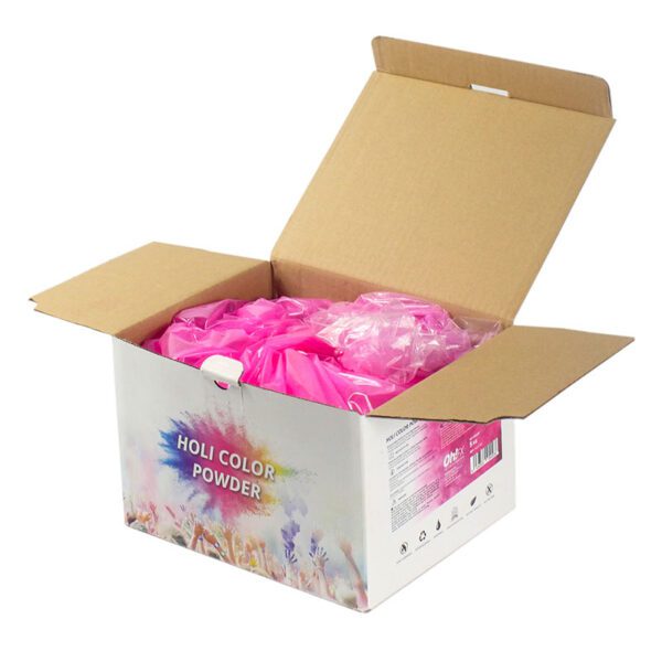 OhFX Holi kasse med farvepulver, pink, 5kg
