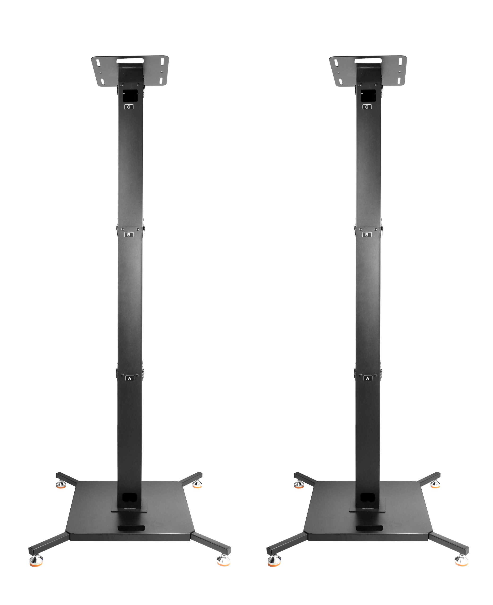 TEGO PRO Event tower black Set of 2