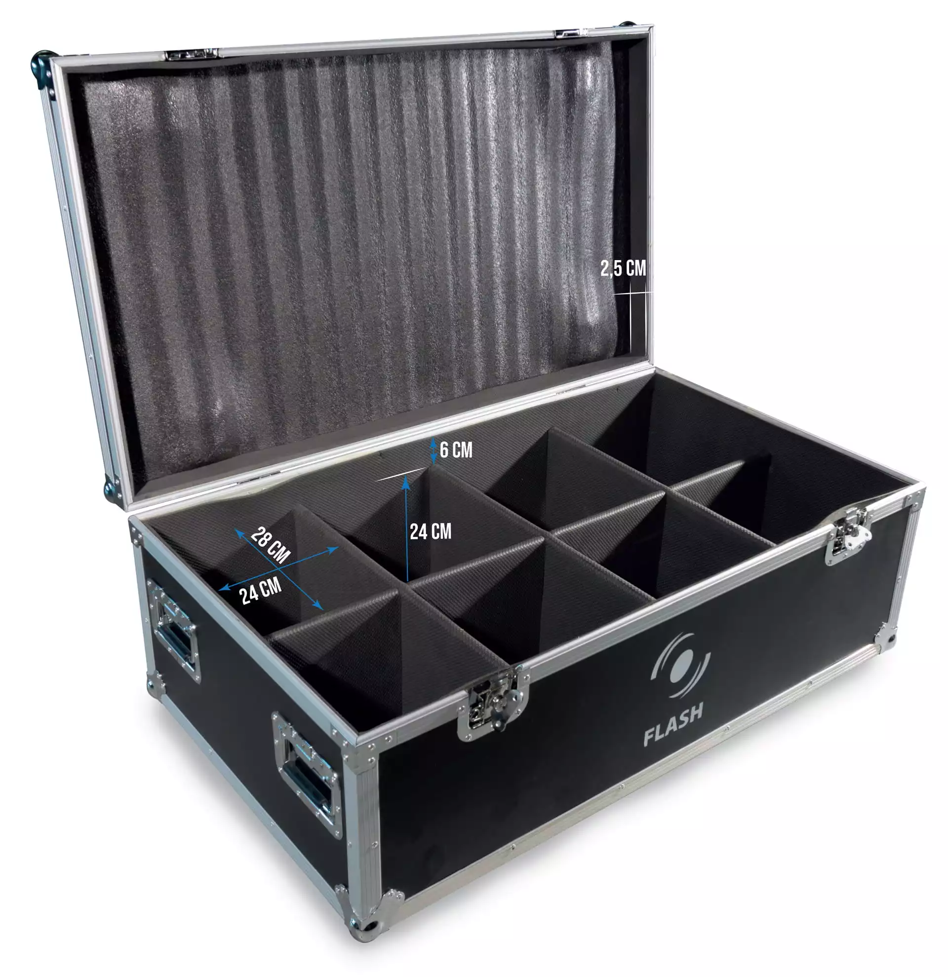 Flash CASE FOR 8x LED PAR64 (NEW)
