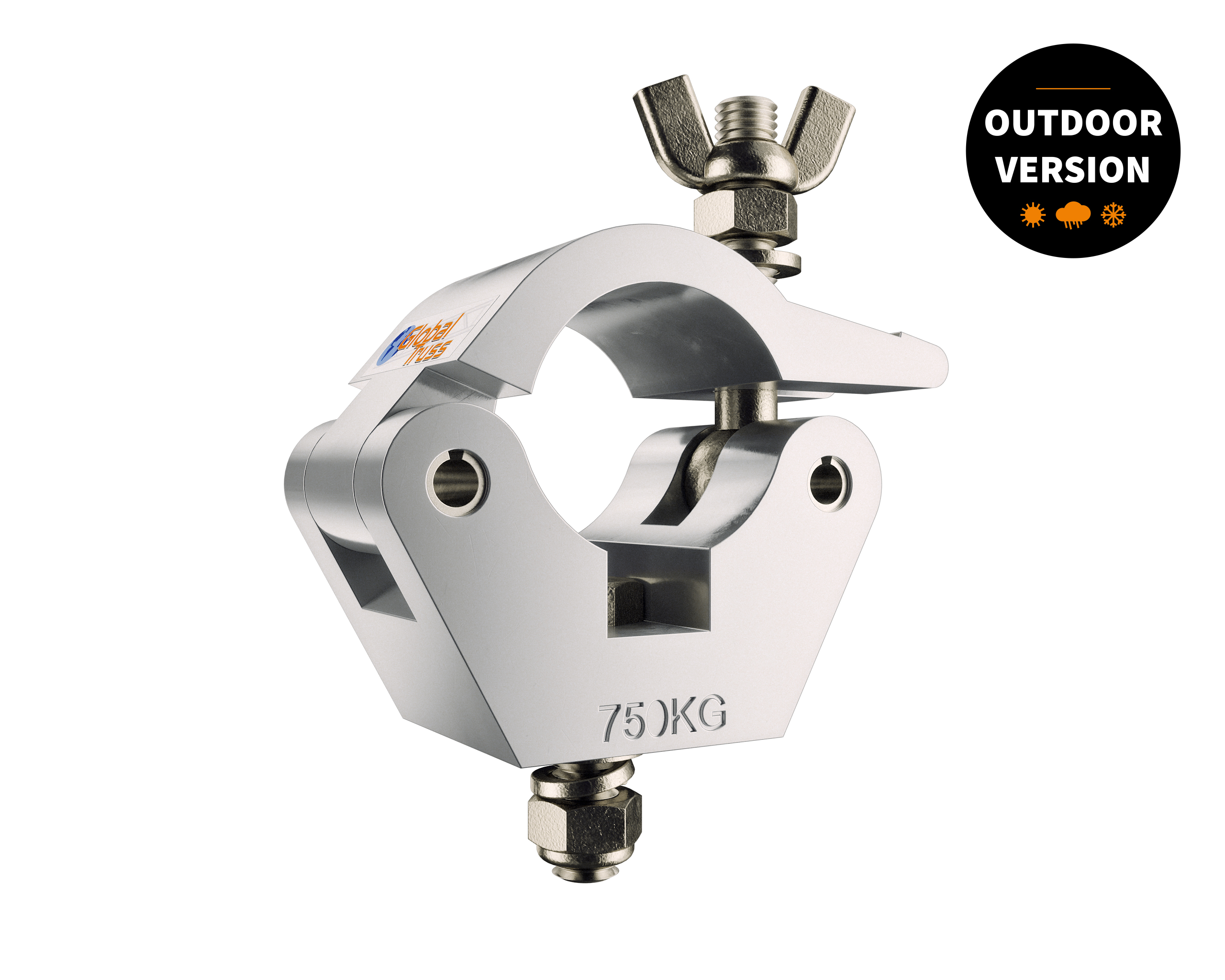 Global Truss Half Coupler Heavy Hex 48-51/50/750kg Outdoor